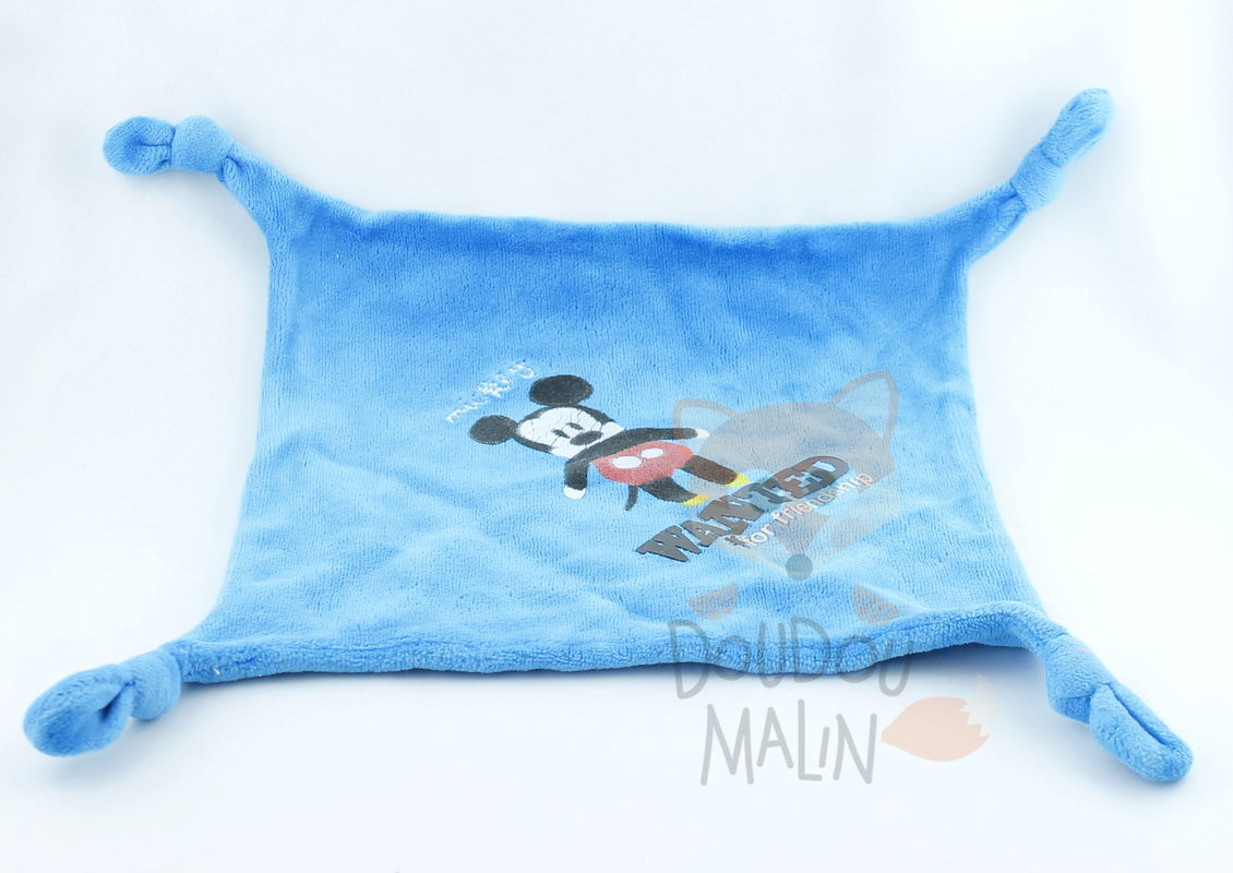  baby comforter mickey wanted for friendship blue 